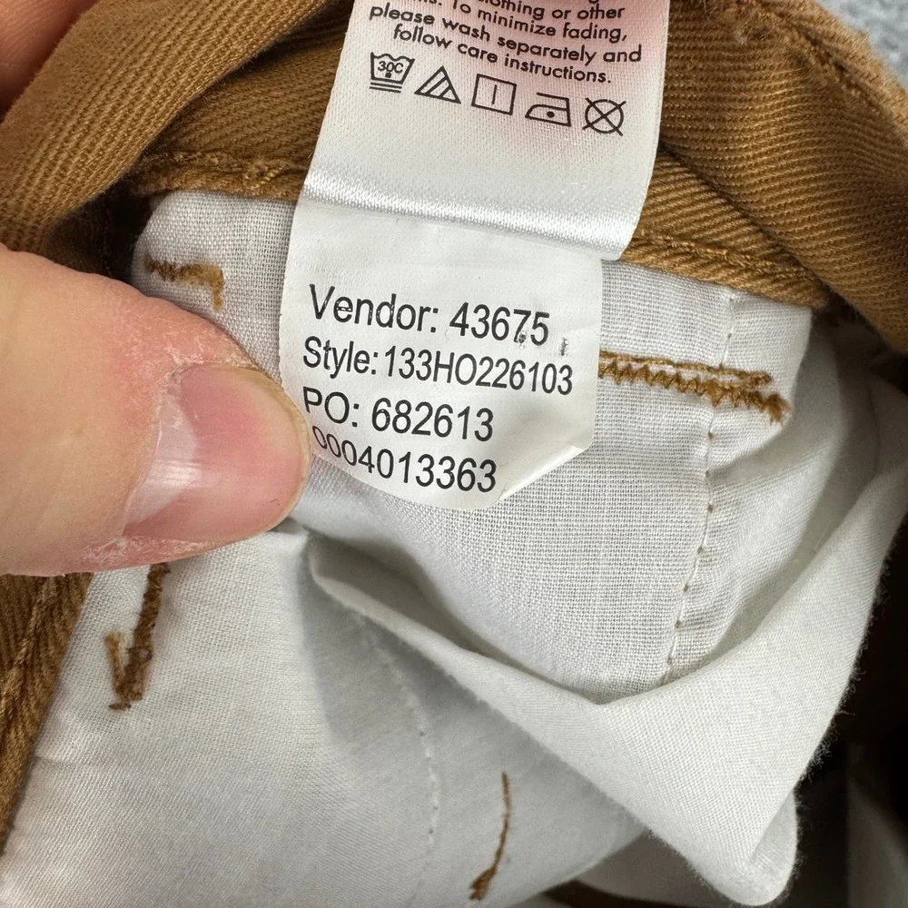 PacSun Men's Straight Pants Tan Chino Workwear‎ Style Size 28x30